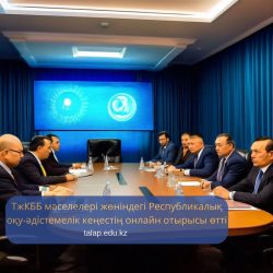 Проведено онлайн заседание Республиканского учебно-методического совета по вопросам ТиПО